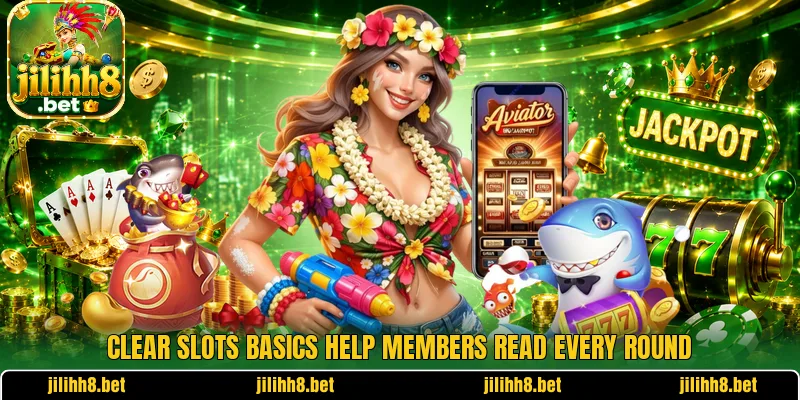 Clear slots basics help members read every round