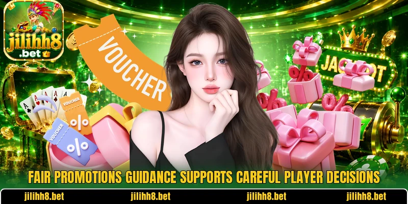Fair Promotions guidance supports careful player decisions