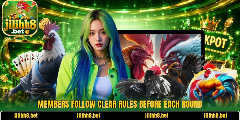 Members follow clear rules before each round Members follow clear rules before each round