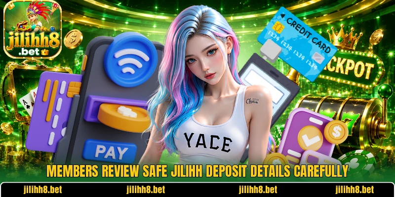 Members review safe JILIHH deposit details carefully