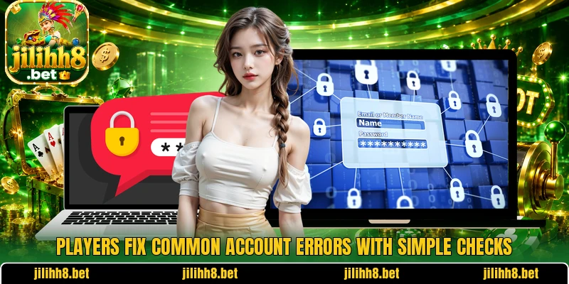 Players fix common account errors with simple checks