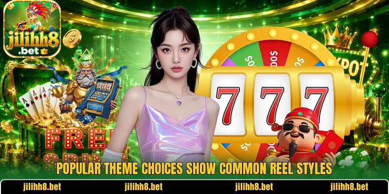 Popular theme choices show common reel styles