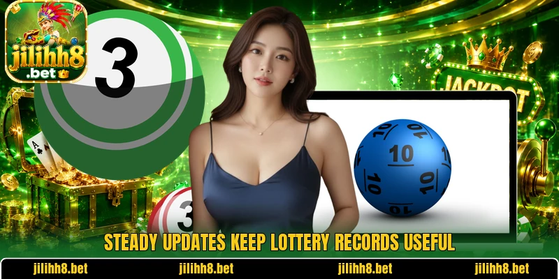 Steady updates keep lottery records useful Steady updates keep lottery records useful